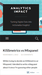 Mobile Screenshot of analyticsimpact.com